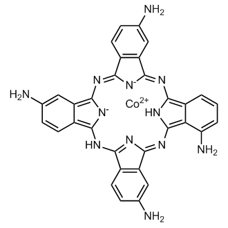 (4,4′,4′′,4′′′-Tetraaminophthalocyaninato)cobalt