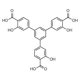 5'-(4-Carboxy-3-hydroxyphenyl)-3,3''-dihydroxy-[1,1':3',1''-terphenyl]-4,4''-dicarboxylicacid