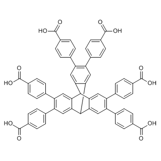4,4',4'',4''',4'''',4'''''-(9,10-Dihydro-9,10-[1,2]benzenoanthracene-2,3,6,7,14,15-hexayl)hexabenzoicacid