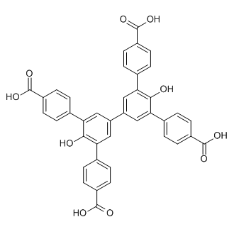 5',5''-Bis(4-carboxyphenyl)-4'',6'-dihydroxy-[1,1':3',1'':3'',1'''-quaterphenyl]-4,4'''-dicarboxylicacid