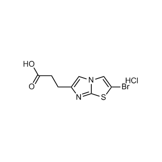 3-(2-Bromoimidazo[2,1-b]thiazol-6-yl)propanoicacidhydrochloride