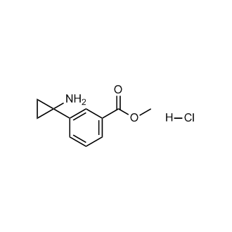 Methyl 3-(1-aminocyclopropyl)benzoate hydrochloride