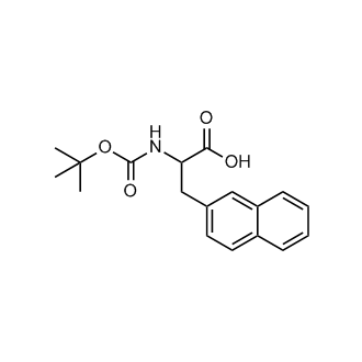 2-((Tert-butoxycarbonyl)amino)-3-(naphthalen-2-yl)propanoic acid