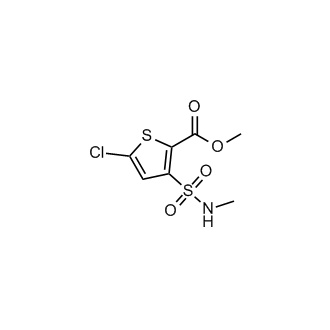 Methyl 5-chloro-3-[(methylamino)sulfonyl]-thiophene-2-carboxylate (Lornoxicam Impurity)