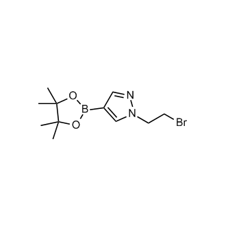 1-(2-Bromoethyl)-4-(tetramethyl-1,3,2-dioxaborolan-2-yl)-1H-pyrazole