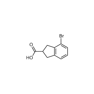 4-Bromo-2,3-dihydro-1H-indene-2-carboxylic acid