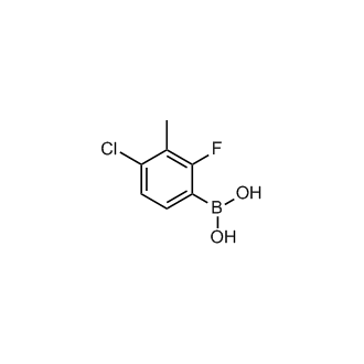 (4-Chloro-2-fluoro-3-methylphenyl)boronic acid