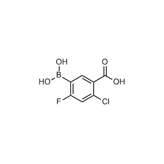 5-Borono-2-chloro-4-fluorobenzoic acid