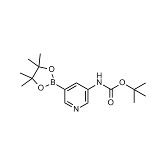 Tert-butyl (5-(4,4,5,5-tetramethyl-1,3,2-dioxaborolan-2-yl)pyridin-3-yl)carbamate