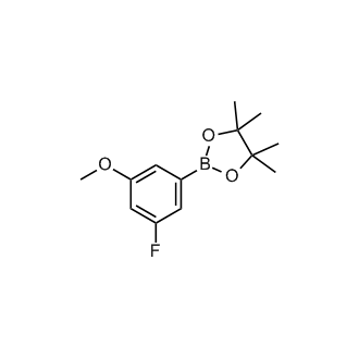 2-(3-Fluoro-5-methoxyphenyl)-4,4,5,5-tetramethyl-1,3,2-dioxaborolane