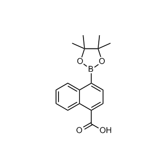 4-(4,4,5,5-Tetramethyl-1,3,2-dioxaborolan-2-yl)-1-naphthoic acid