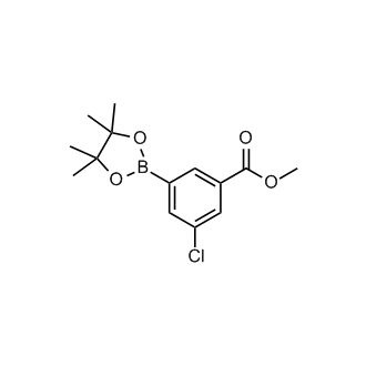 Methyl 3-chloro-5-(4,4,5,5-tetramethyl-1,3,2-dioxaborolan-2-yl)benzoate