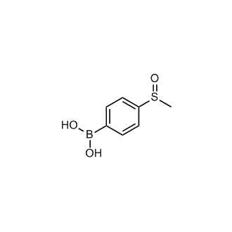 (4-(Methylsulfinyl)phenyl)boronic acid