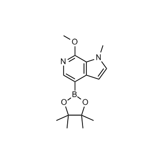 7-Methoxy-1-methyl-4-(4,4,5,5-tetramethyl-1,3,2-dioxaborolan-2-yl)-1H-pyrrolo[2,3-c]pyridine