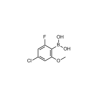 (4-Chloro-2-fluoro-6-methoxyphenyl)boronic acid