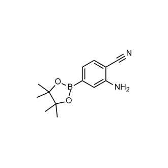 2-Amino-4-(tetramethyl-1,3,2-dioxaborolan-2-yl)benzonitrile