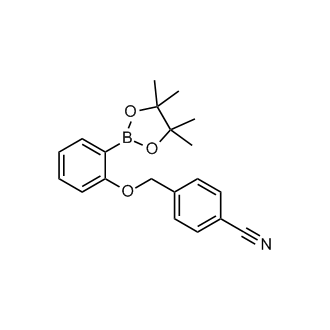 4-[2-(4,4,5,5-Tetramethyl-[1,3,2]dioxaborolan-2-yl)-phenoxymethyl]-benzonitrile