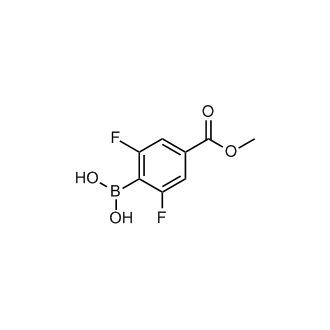 4-Methoxycarbonyl-2,6-difluorophenylboronic acid