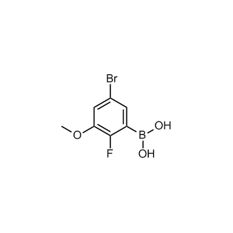 5-Bromo-2-fluoro-3-methoxyphenylboronic acid