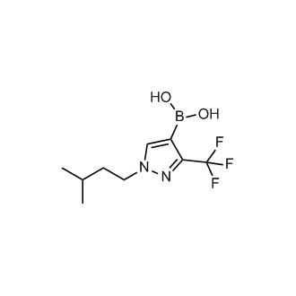 1-Isopentyl-3-(trifluoromethyl)pyrazole-4-boronic acid