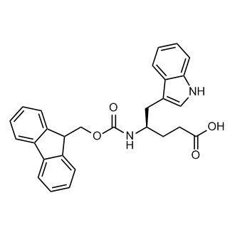 (R)-Fmoc-4-amino-5-(3-indolyl)pentanoic acid