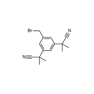 2,2'-(5-(Bromomethyl)-1,3-phenylene)bis(2-methylpropanenitrile) (Anastrozole Impurity)