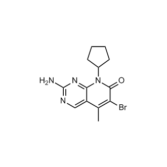 2-Amino-6-bromo-8-cyclopentyl-5-methylpyrido[2,3-d]pyrimidin-7(8H)-one