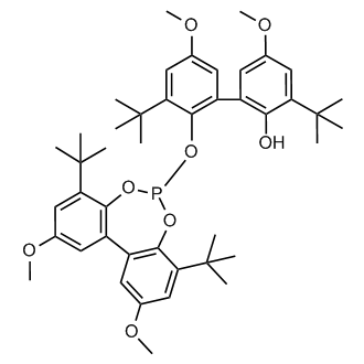 3,3'-Di-tert-butyl-2'-((4,8-di-tert-butyl-2,10-dimethoxydibenzo[d,f][1,3,2]dioxaphosphepin-6-yl)oxy)-5,5'-dimethoxy-[1,1'-biphenyl]-2-ol