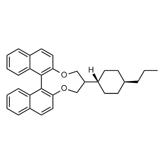 5,6-Dihydro-5-(trans-4-propylcyclohexyl)-4H-dinaphtho[2,1-f:1′,2′-h][1,5]dioxonin