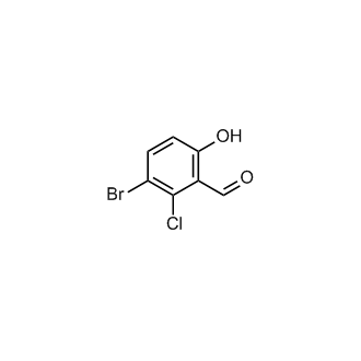 3-Bromo-2-chloro-6-hydroxybenzaldehyde