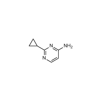 2-Cyclopropylpyrimidin-4-amine
