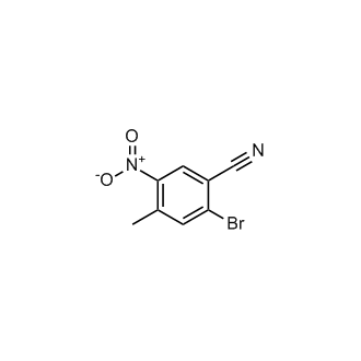 2-Bromo-4-methyl-5-nitrobenzonitrile