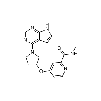 4-((1-(7H-Pyrrolo[2,3-d]pyrimidin-4-yl)pyrrolidin-3-yl)oxy)-N-methylpicolinamide