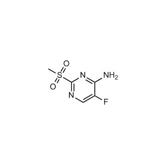 5-Fluoro-2-(methylsulfonyl)pyrimidin-4-amine