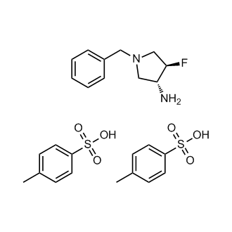 (3R,4R)-1-Benzyl-4-fluoropyrrolidin-3-amine bis(4-methylbenzenesulfonate)