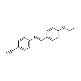 (E)-4-((4-Ethoxybenzylidene)amino)benzonitrile