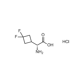 (R)-2-Amino-2-(3,3-difluorocyclobutyl)acetic acid hydrochloride