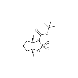 tert-Butyl (3aS,6aR)-tetrahydrocyclopenta[d][1,2,3]oxathiazole-3(3aH)-carboxylate 2,2-dioxide