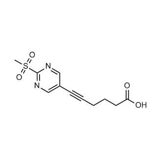 6-(2-(Methylsulfonyl)pyrimidin-5-yl)hex-5-ynoic acid