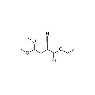 Ethyl 2-cyano-4,4-dimethoxybutanoate