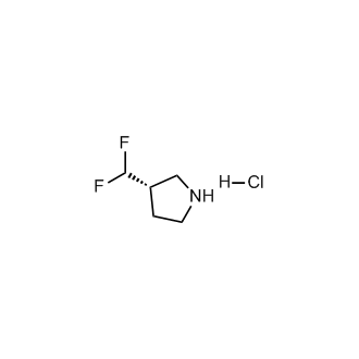 (3S)-3-(Difluoromethyl)pyrrolidine hydrochloride