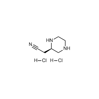2-[(2R)-Piperazin-2-yl]acetonitrile dihydrochloride