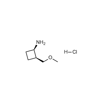 cis-2-(Methoxymethyl)cyclobutanamine hydrochloride