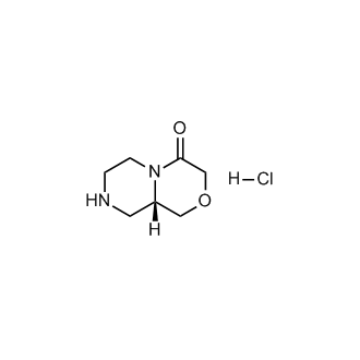 (9aS)-1,6,7,8,9,9a-Hexahydropyrazino[2,1-c][1,4]oxazin-4-one hydrochloride