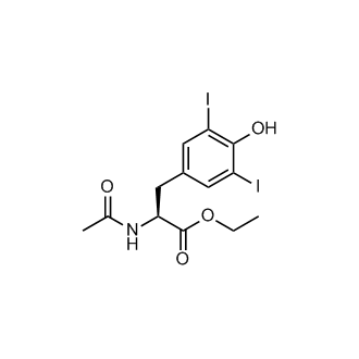 (S)-Ethyl 2-acetamido-3-(4-hydroxy-3,5-diiodophenyl)propanoate