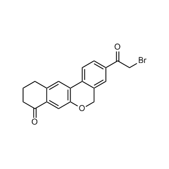 3-(2-Bromoacetyl)-10,11-dihydro-5H-dibenzo[c,g]chromen-8(9H)-one