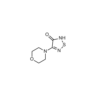 4-Morpholino-1,2,5-thiadiazol-3(2H)-one