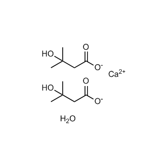 Calcium 3-hydroxy-3-methylbutanoate hydrate