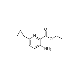 Ethyl 3-amino-6-cyclopropylpicolinate