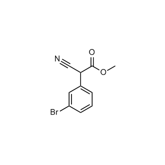 Methyl 2-(3-bromophenyl)-2-cyanoacetate
